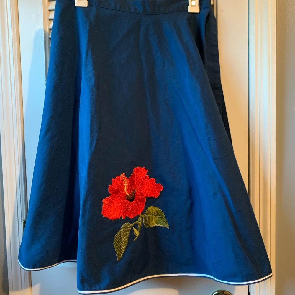 Vintage wrap skirt